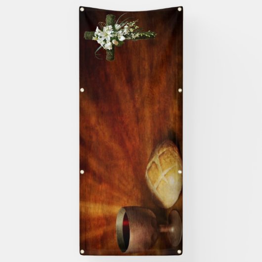 blanke kerk Passover Spandoek (Verticaal)