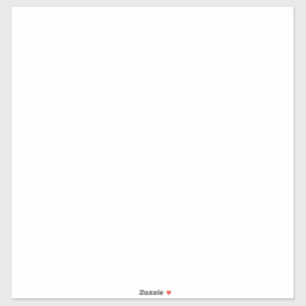 Blanke vinyl stickerplaat Aangepast ontwerp canv Sticker