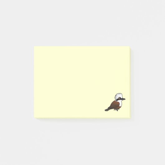 Blanke Witkreukvogel Post-it® Notes (Voorkant)