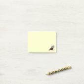 Blanke Witkreukvogel Post-it® Notes (Op bureau)
