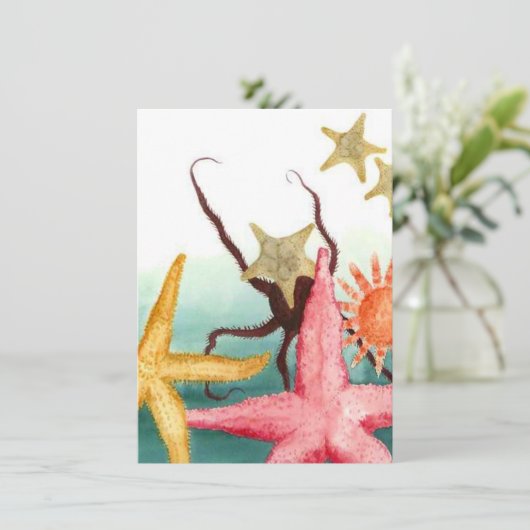 Blanken van het reddingspakket van de Starfish Kaart (Staand voorkant)