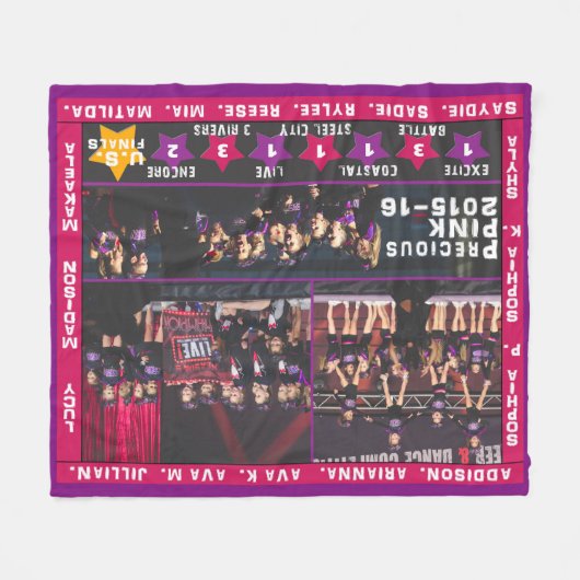 Blanket- medium fleece deken (Voorkant (Horizontaal))