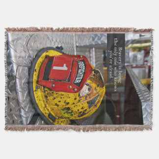 Blanket met brandweermand deken
