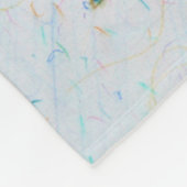 Blanket met cervicale kanker fleece deken (Hoek)