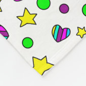 Blanket met de naam Raya Fleece Deken (Hoek)