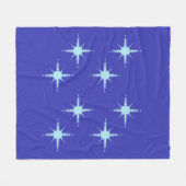 Blanket met prachtige sneeuwvlokken fleece deken (Voorkant (Horizontaal))