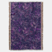 Blanket met schroefdraad - Floral & Star Burst Deken (Voorkant Verticaal)