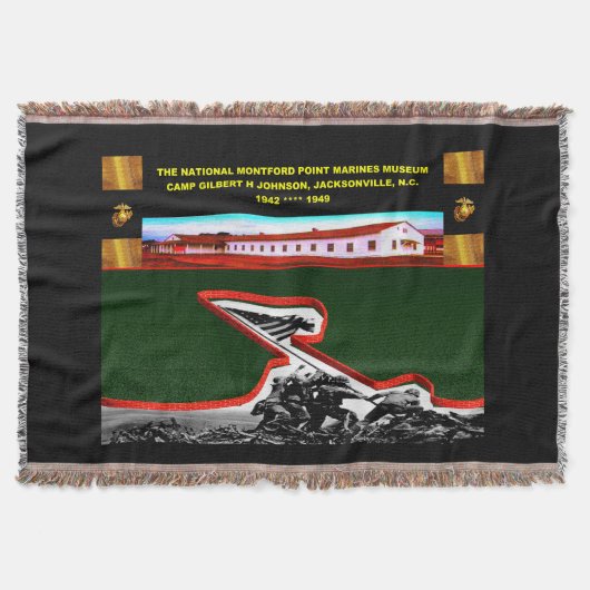 Blanket NATIONAL MUSEUM MONTFORD POINT MARINES Deken (Voorkant)