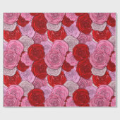 Blanket van Rozen Cadeaupapier (Vlak)