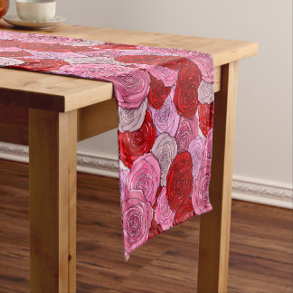 Blanket van Rozen Korte Tafelloper