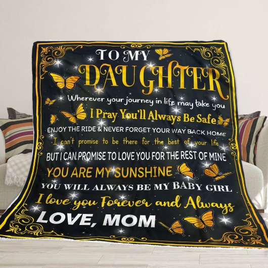 Blanket voor mijn dochter fleece deken