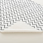 blanket zigzag geometric sherpa deken (3/4)