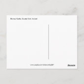 Blarney Castle, County Cork Briefkaart (Achterkant)