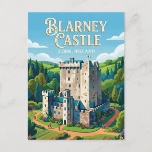 Blarney Castle Ierland Briefkaart