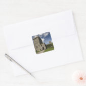 Blarney Castle, Ierland Vierkante Sticker (Envelop)