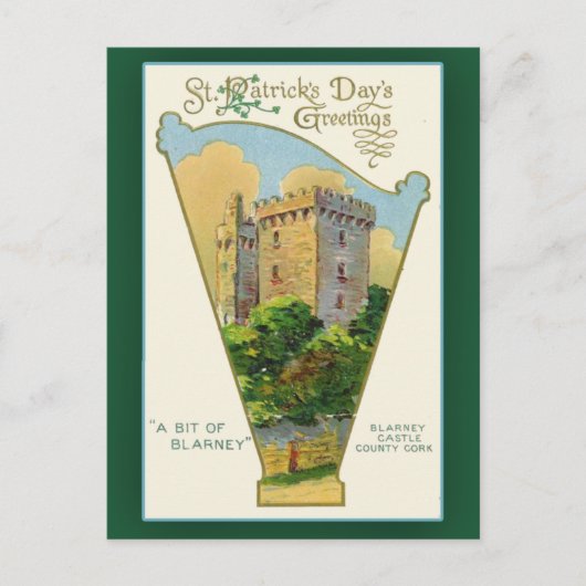 Blarney Castle St. Patrick's Day Cards Briefkaart (Voorkant)