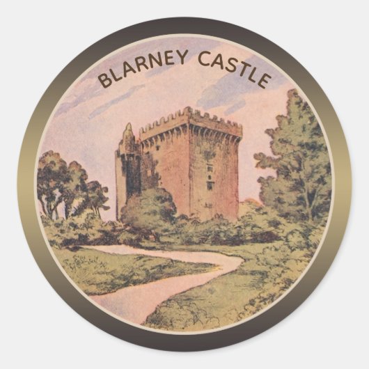 Blarney Castle Sticker (Voorkant)