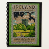 Blarney Castle Travel Poster Planner (Voorkant)