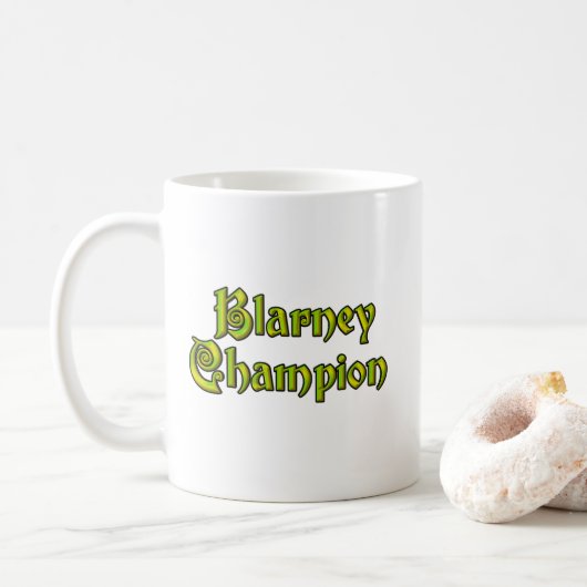 Blarney Champion mug (Avec donut)