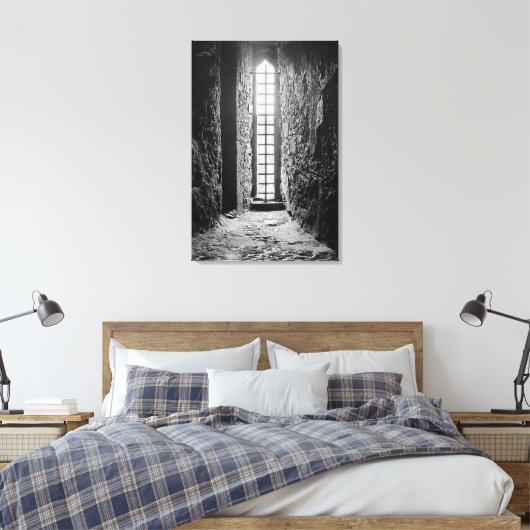 Blarney Defensive Window Canvas Afdruk (Insitu (Slaapkamer))