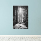 Blarney Defensive Window Canvas Afdruk (Insitu (Houten vloer))