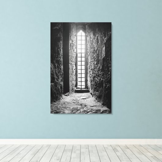 Blarney Defensive Window Canvas Afdruk (Insitu (Houten vloer))