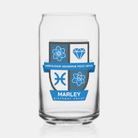 Blason d'anniversaire des Poissons™ pour le 1er au