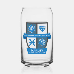 Blason d'anniversaire des Poissons™ pour le 1er au