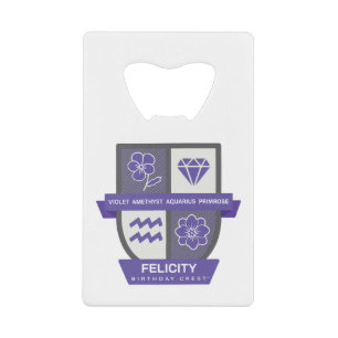Blason d'anniversaire du Verseau™ pour le 1er-18 f