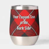 Blason de Clan Cunningham sur tartan (Arrière)