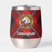Blason de Clan Cunningham sur tartan (Avant)