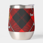 Blason de Clan Cunningham sur tartan (Gauche)