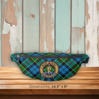 Blason de Clan Kirkpatrick sur tartan