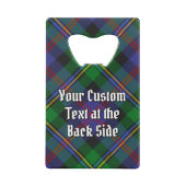 Blason de Clan Malcolm sur tartan (Dos)