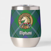 Blason de Clan Oliphant sur tartan (Avant)
