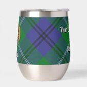 Blason de Clan Oliphant sur tartan (Gauche)