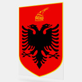 Blason de l'Albanie (Angle)