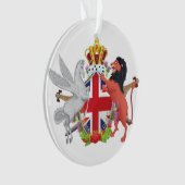 Blason de trône royal de dessin animé (devant)