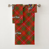 Blason du Clan Bruce sur tartan (En situation)