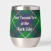 Blason du clan Duncan sur tartan (Arrière)