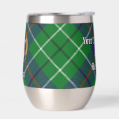 Blason du clan Duncan sur tartan (Gauche)