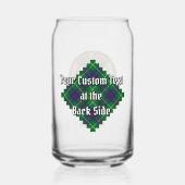 Blason du clan Duncan sur tartan (Verso)