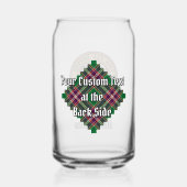 Blason du Clan MacFarlane sur Tartan de Chasse Mod (Verso)
