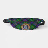 Blason du clan Malcolm sur tartan (Recto)