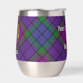 Blason du clan Wardlaw sur tartan (Gauche)