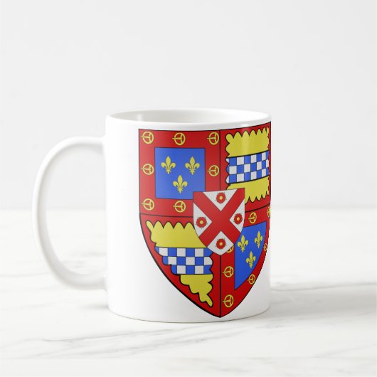 Blason John Stuart de Darnley 1er Comte de Lennox Koffiemok (Links)