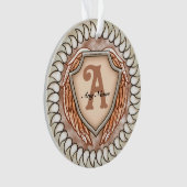 Blason Monogramme Ailes (devant)