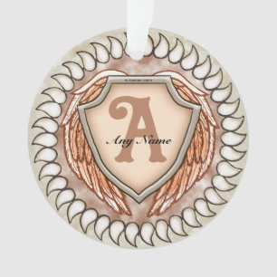 Blason Monogramme Ailes