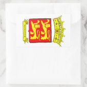 BLASON NORMANDIE RECHTHOEKIGE STICKER (Tas)