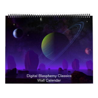 Blasphème numérique Classic Calendrier mural